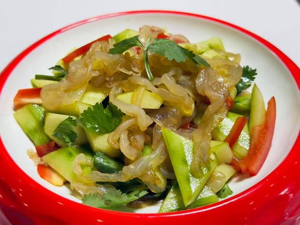 黄瓜拌海蜇 / Jelly Fish with Cucumber